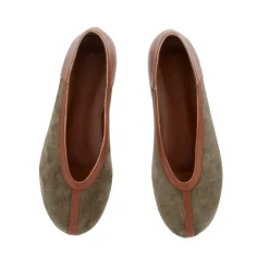 Hot Aeropi ballet flat khaki t-moro Women Closed-Toe |Ballet Flats