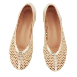 Hot Aeropi ballet flat nat platinum Women Closed-Toe |Ballet Flats