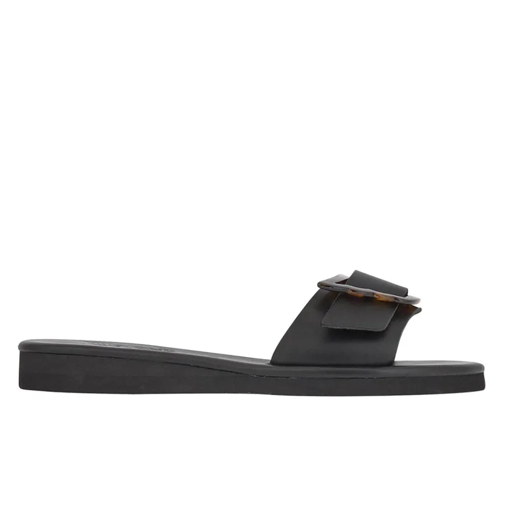 Aglaia black tortoiseshell Women Slides