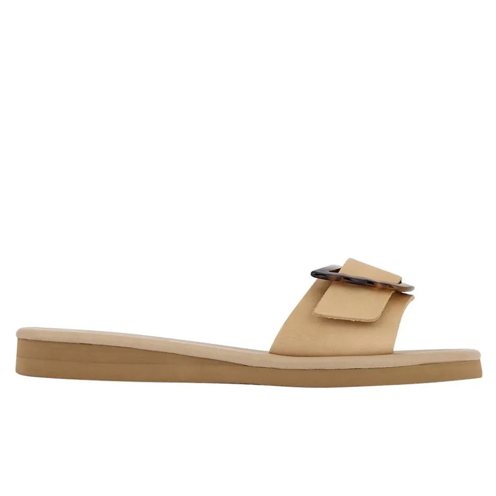 Online Aglaia natural tortoiseshell Women Slides |Comfort Soles