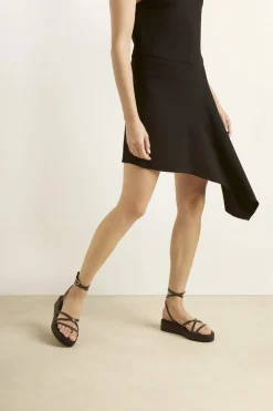 Online Astriti stitch black platinum Women Gladiators |Ankle Strap