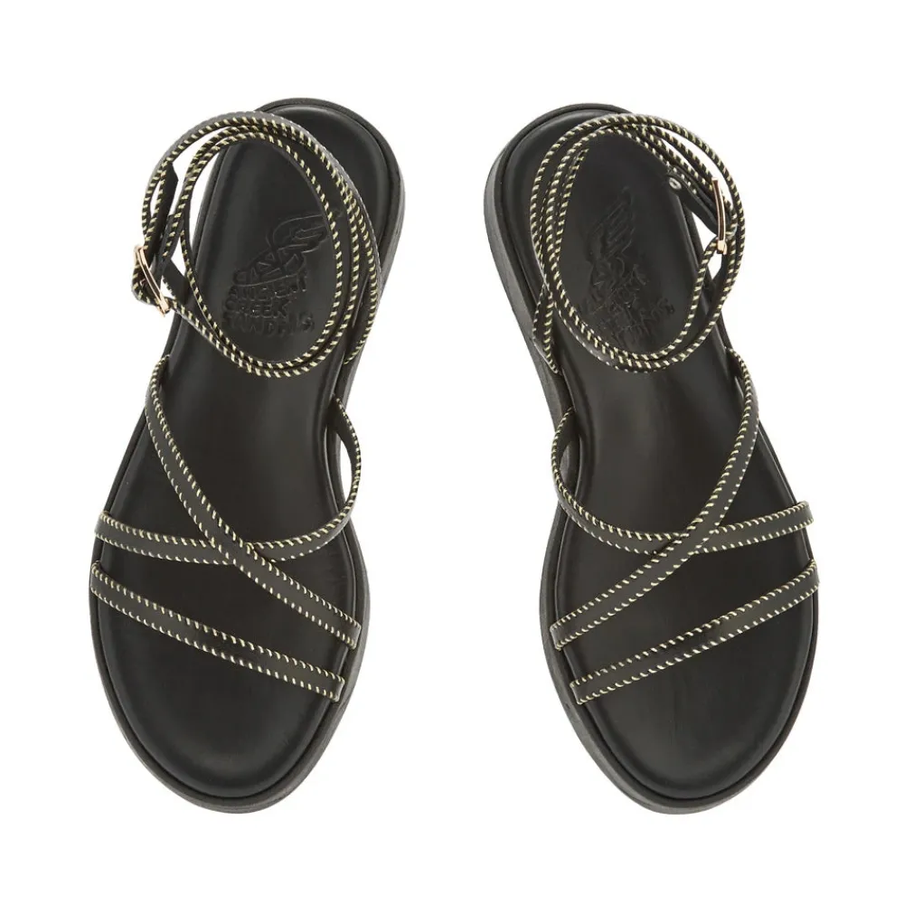 Online Astriti stitch black platinum Women Gladiators |Ankle Strap