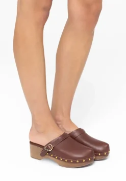 New Classic closed clog Women Heeled
