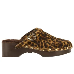 Clearance Classic closed clog Women Heeled |Clogs