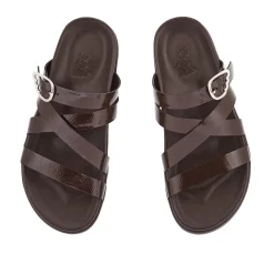 Clearance Filipa chocolate Women Slides |Comfort Soles