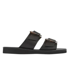 Iaso black tortoiseshell Women Slides |Comfort Soles