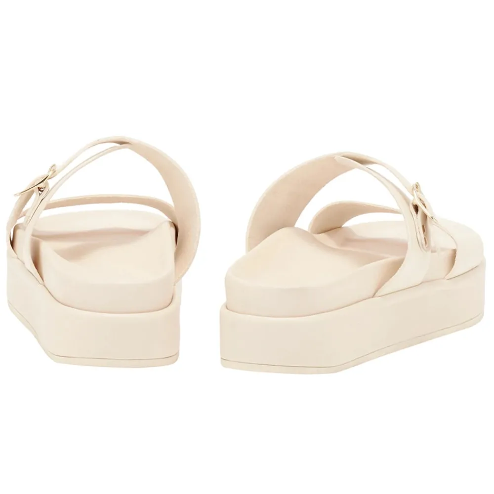 Outlet Latria 2flatform Women Slides |Comfort Soles