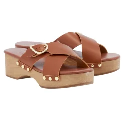 Clearance Marilisa sabot Women Slides |Heeled