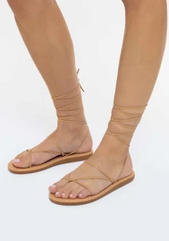 New String flip flop Women Thong-Strap |Lace Up