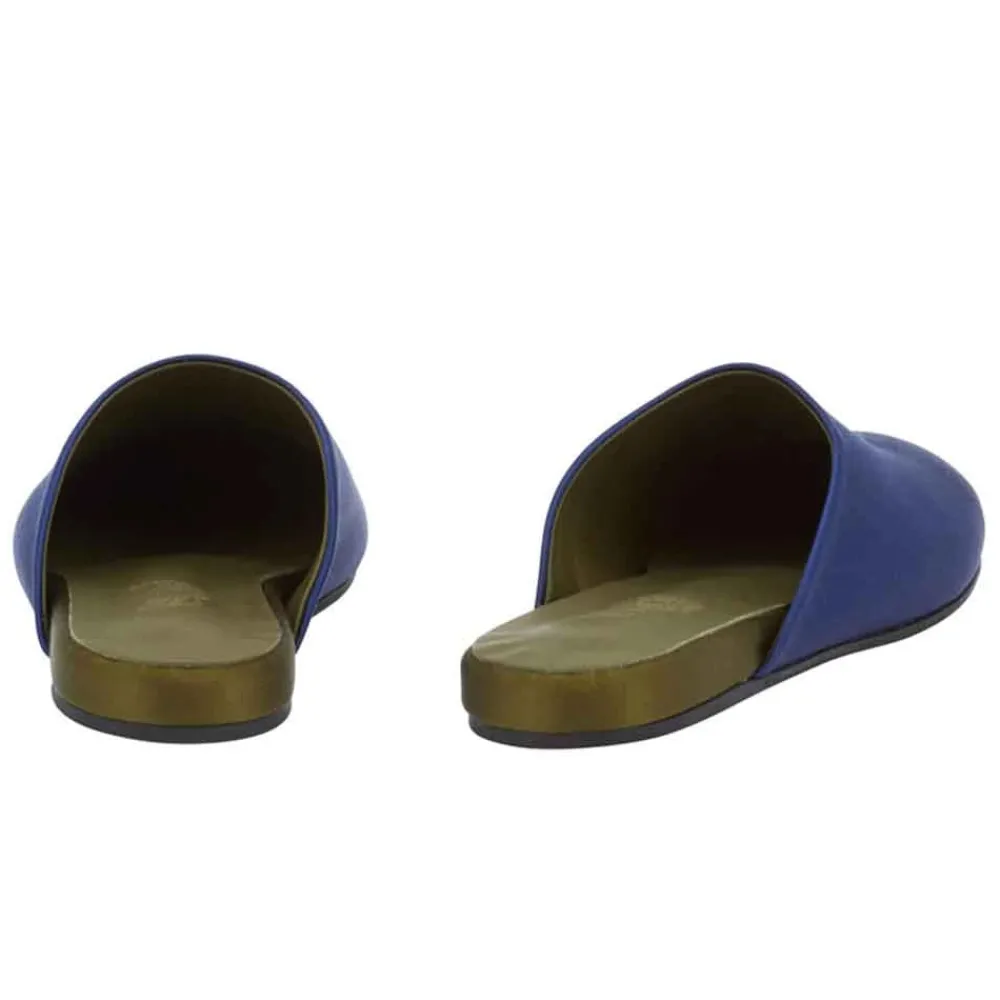 Clearance The slipper navy khaki Women Slippers |Closed-Toe