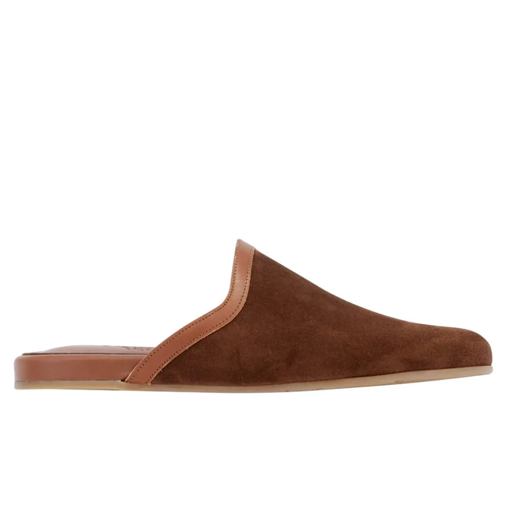 Outlet Thelma brown cotto Women Closed-Toe |Slippers