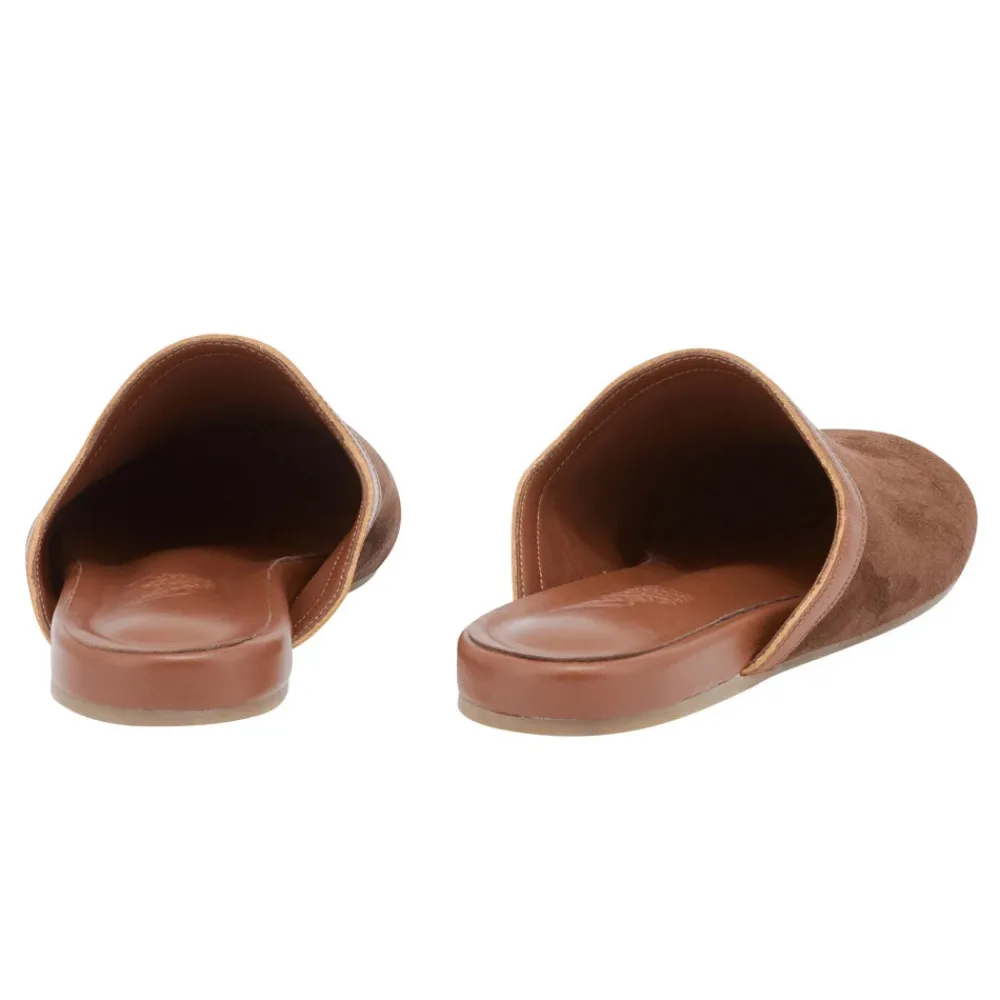 Outlet Thelma brown cotto Women Closed-Toe |Slippers