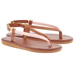 Outlet Zoi pink tan Women Thong-Strap |Slingback