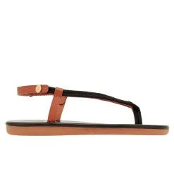 Clearance Zoi rope black tan Women Comfort Soles |Slingbacks
