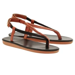 Clearance Zoi rope black tan Women Comfort Soles |Slingbacks